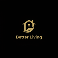 Create a square logo (1:1 ratio) for the brand “Better Living”.
Style: premium, minimalist, modern.
Background: deep matte black.
Design: icon-focused logo.
Icon concept: a minimal abstract symbol representing comfort, improvement, everyday life.
Text: either
– the full name “Better Living” centered, or
– a stylized “BL” monogram (clean, premium).
Color: soft white or muted gold.
Output: flat design only, no gradients, no shadows, no 3D, no mockups.