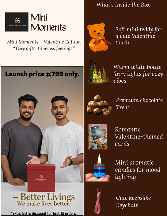 Mini Moments – Valentine Edition, Tiny gifts, timeless feelings.