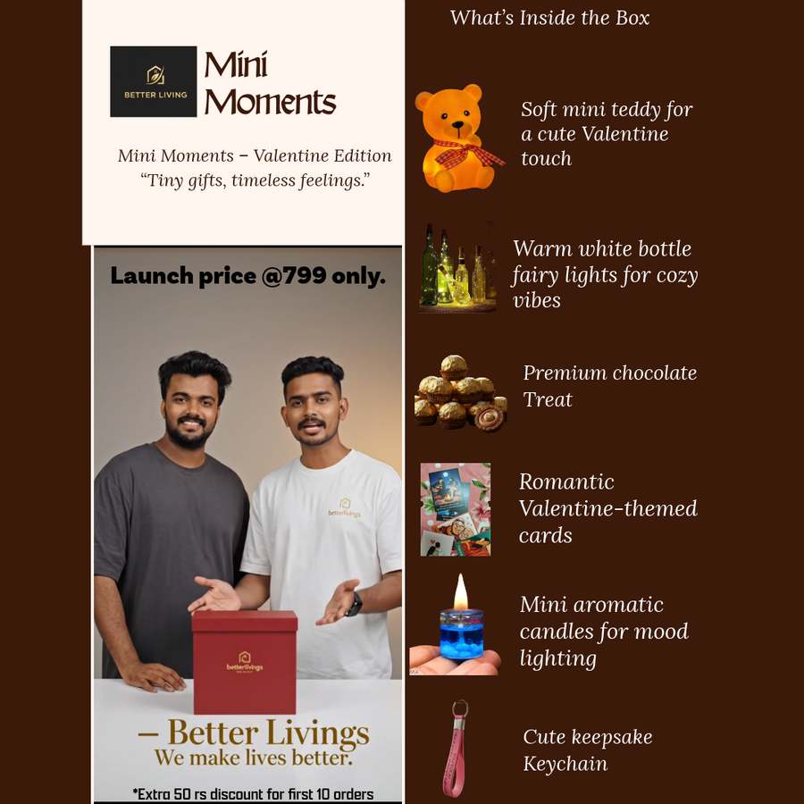 Mini Moments – Valentine Edition, Tiny gifts, timeless feelings.